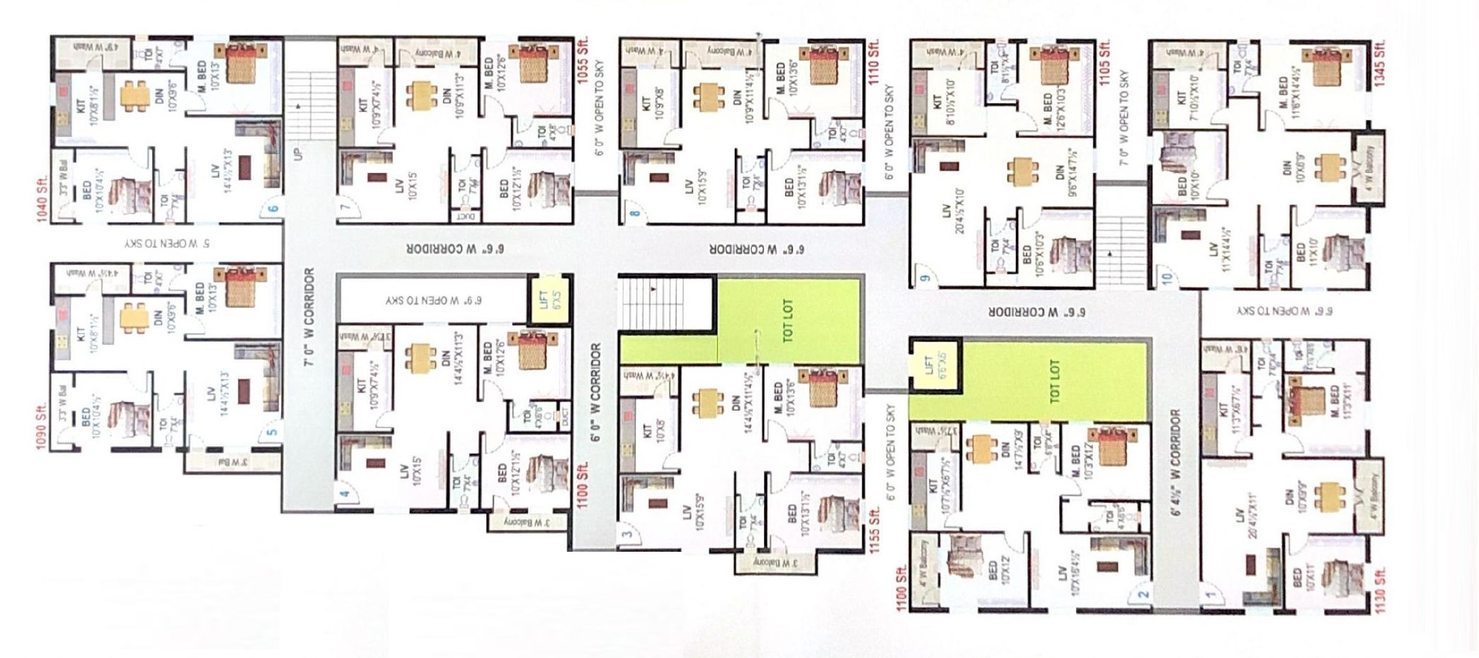 Supriya Empire Quthbullapur Main Road, Hyderabad Apartments